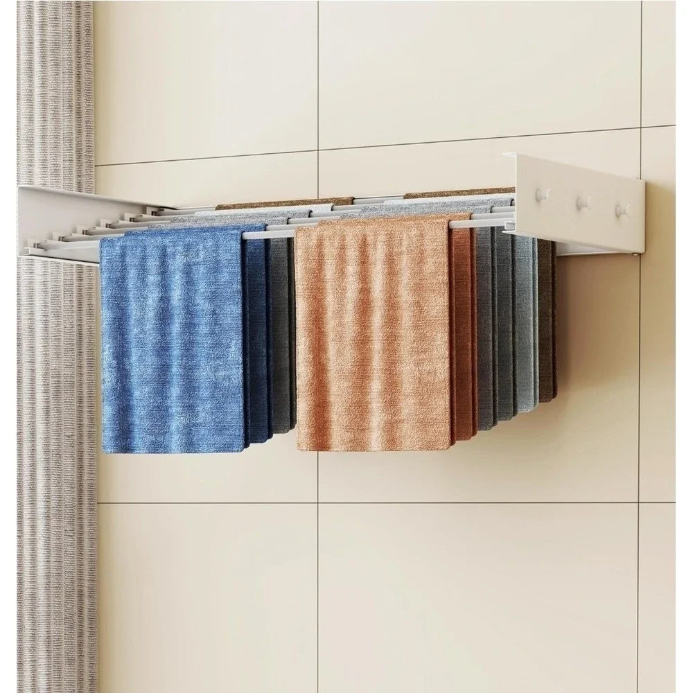 Upgrade Drying Rack Clothing,Clothes Drying Rack Wall Mounted